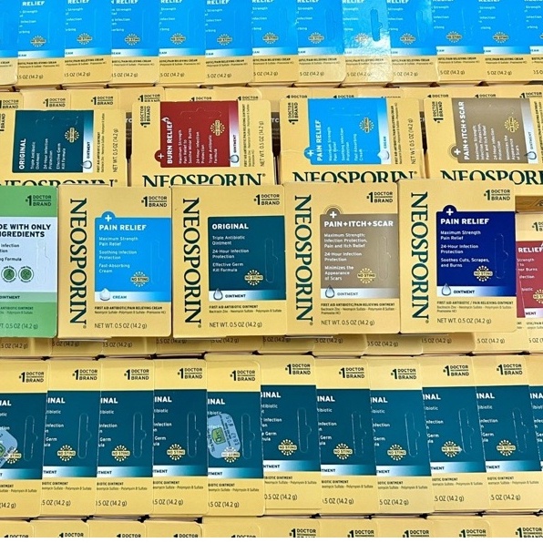 Kem Mỡ Hỗ Trợ Vết Thương Neosporin Original Ointment 14.2g