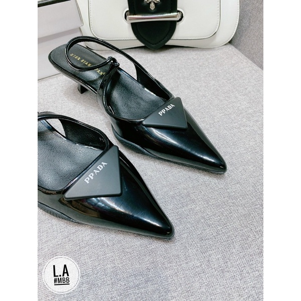 Sandal pra da 5p mũi nhọn fullbox