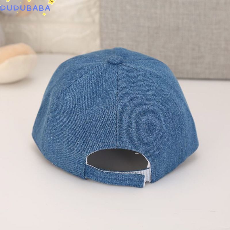 Mũ Lưỡi Trai Vải Cotton Viền Mềm In Hình Gấu Kiểu Hip-Hop Cá Tính Cho Bé