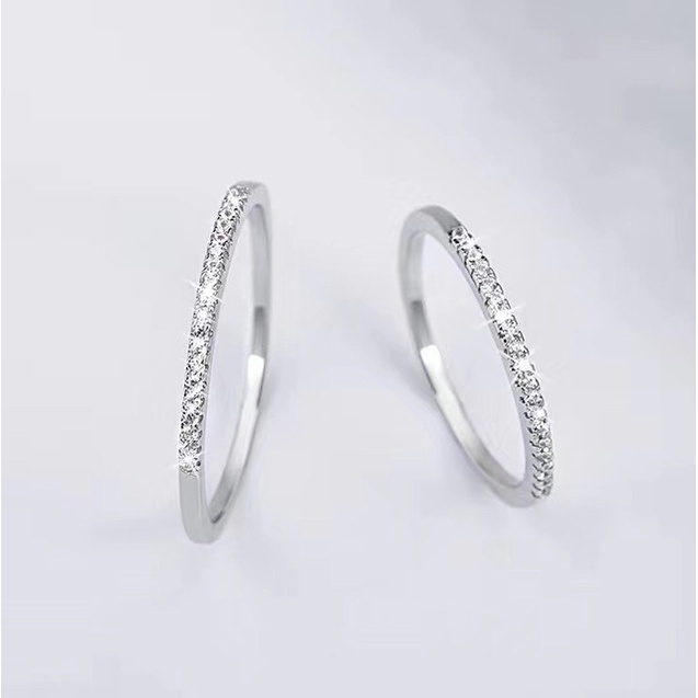 Nhẫn bạc nữ  AP01 chính hãng, nhẫn nữ đính đá màu, nhẫn bạc nguyên chất. Quà tặng tình nhân