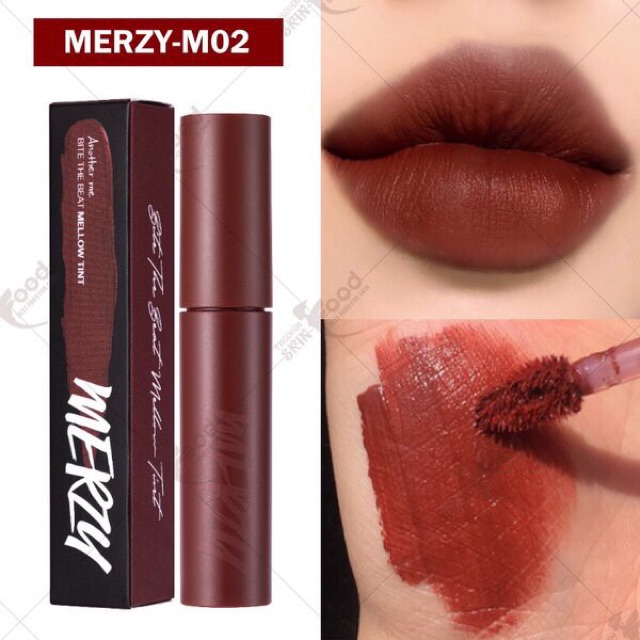 Son Kem Lì Merzy Bite The Beat Mellow Tint Mẫu Mới 2019 | Thế Giới Skin Care