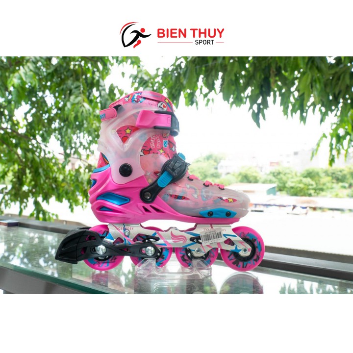 Giày Trượt Patin Centosy Kid 1 Pro Bánh Sáng Dành Cho Bé (2 Màu) [ Chính Hãng ] Tặng Bộ Bảo Vệ Chân Tay + Túi Đựng Giày