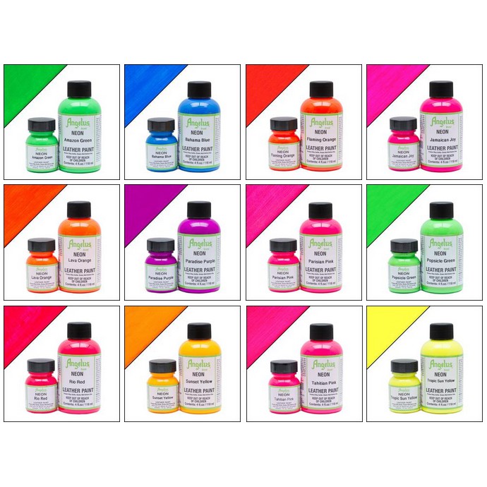 Màu Angelus Neon Paint 29.5ml lọ nguyên bản