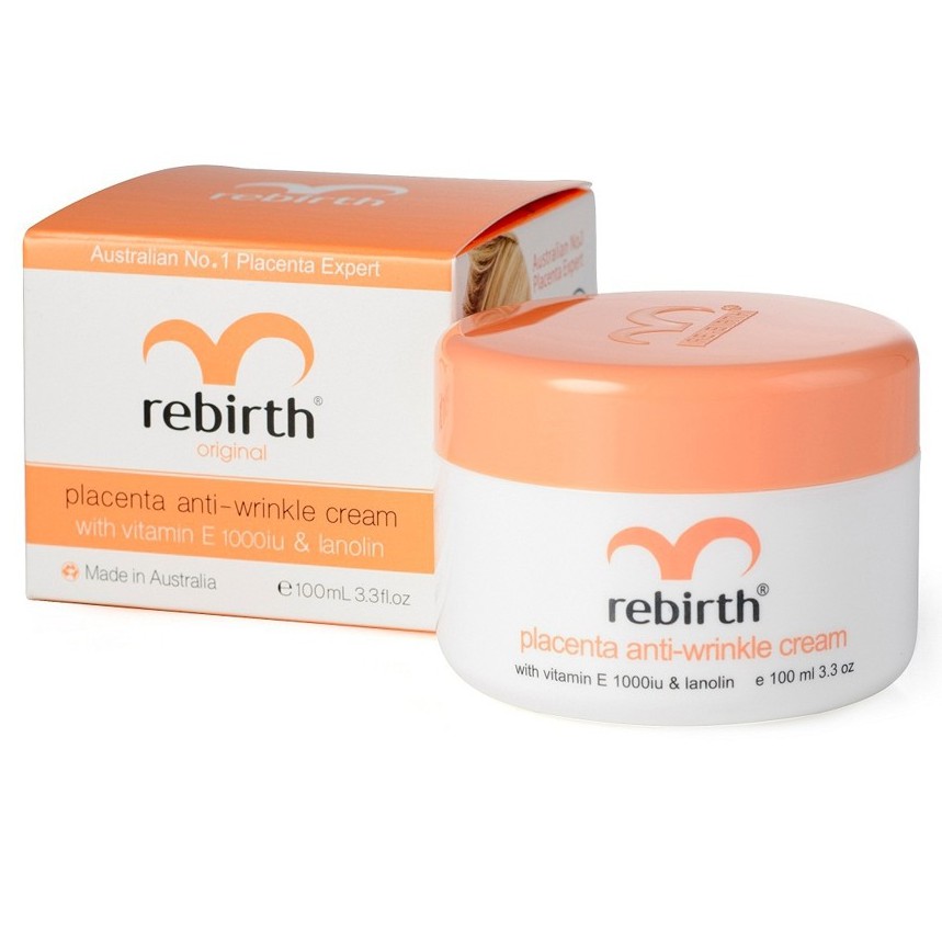 Kem Dưỡng Trắng Và Giảm Nếp Nhăn Chiết Xuất Từ Nhau Thai Cừu Rebirth Placenta Anti (100ml)