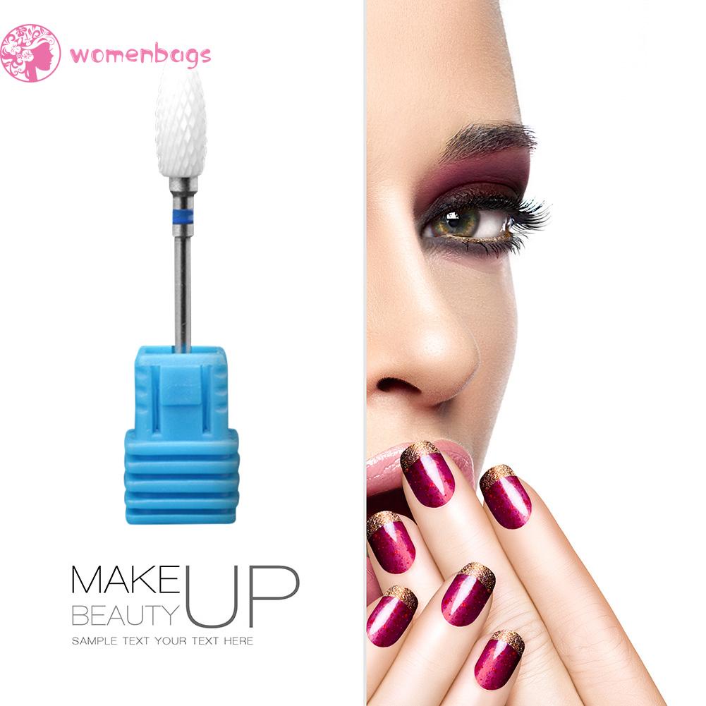 Mũi Khoan Sứ Đánh Bóng Móng Tay Chuyên Dụng<br>