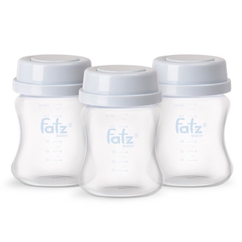 Bộ 3 Bình Trữ Sữa 140Ml Store 2 - Fatz Baby FB0140VN