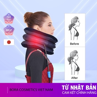 Đai nâng cổ đai gối hơi trị liệu kéo giãn đốt sống cổ - đai kéo dãn cột sống cổ mầu ngẫu nhiên