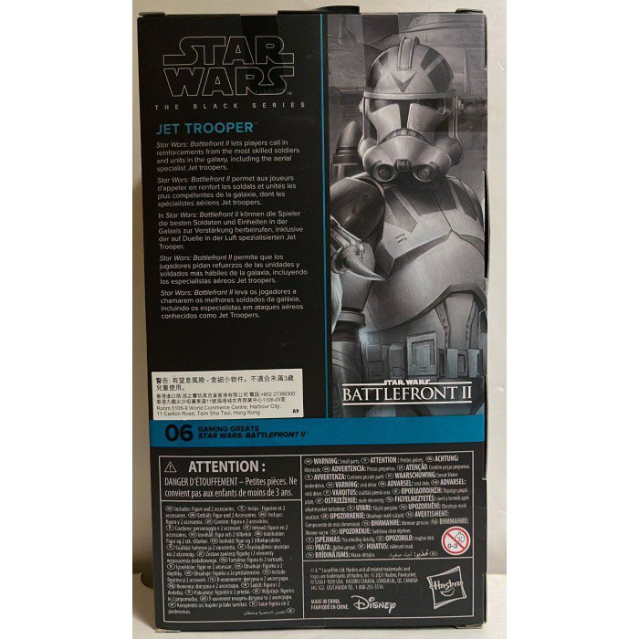 Mô Hình Star Wars The Black Series Jet Trooper
