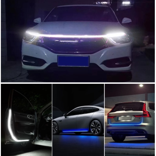 Dây đèn led LYMOYO trang trí xe hơi 12v nhiều màu tùy chọn tiện dụng