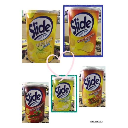 khoai tây side nhiều vị 75g &amp; 100g