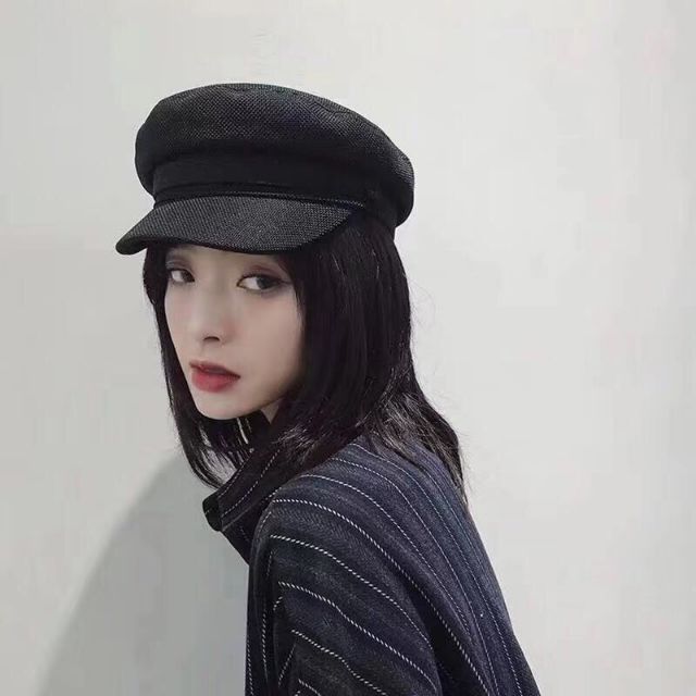 Mũ beret mũ nồi lưỡi trai cứng