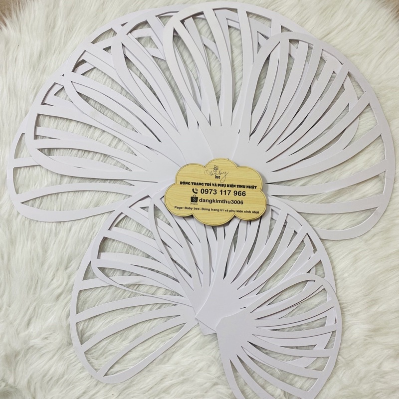 Bộ cánh quạt trang trí bằng fomex