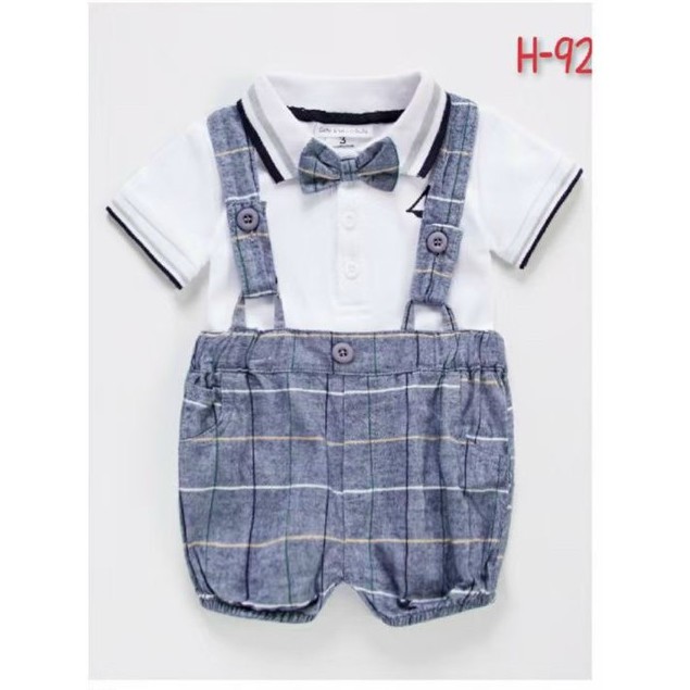 Sét 3 chi tiết Body công tử mẫu mới cute loala baby 3-24m