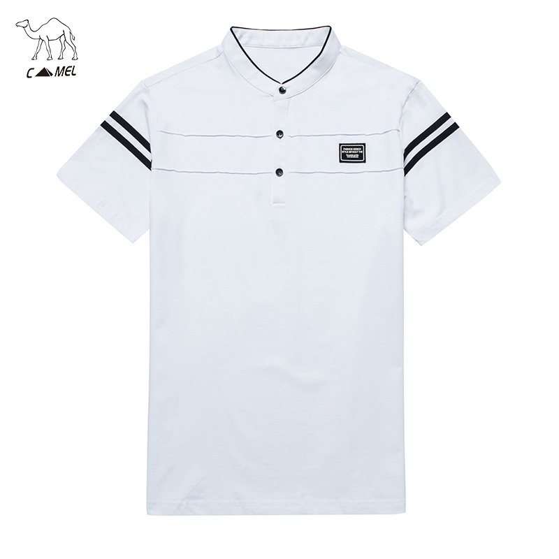 Áo polo Ngắn Tay Vải Cotton Thời Trang Công Sở Cho Nam 5 Màu