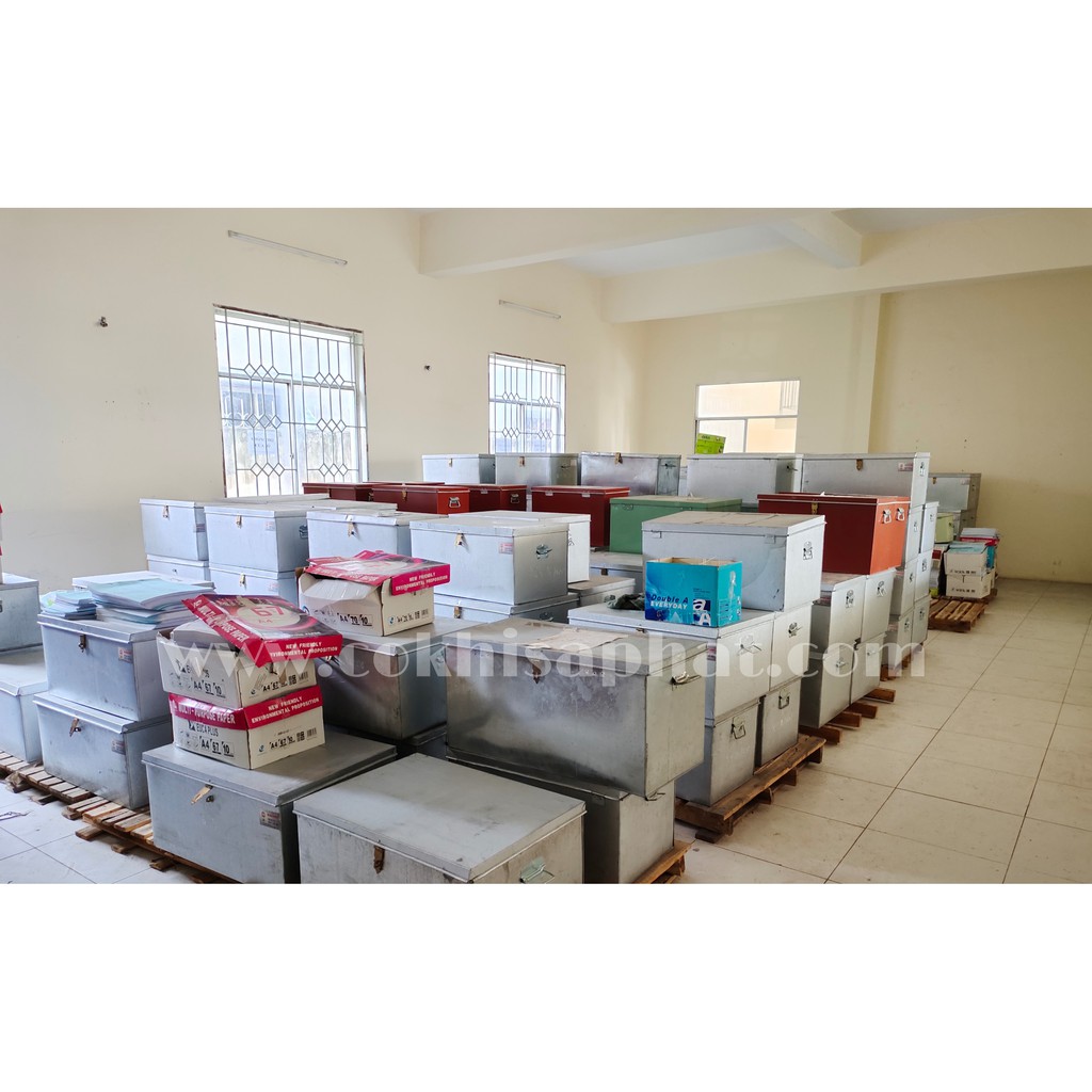Thùng tôn đựng hồ sơ, tài liệu, bìa còng, file càng cua, kẹp tài liệu