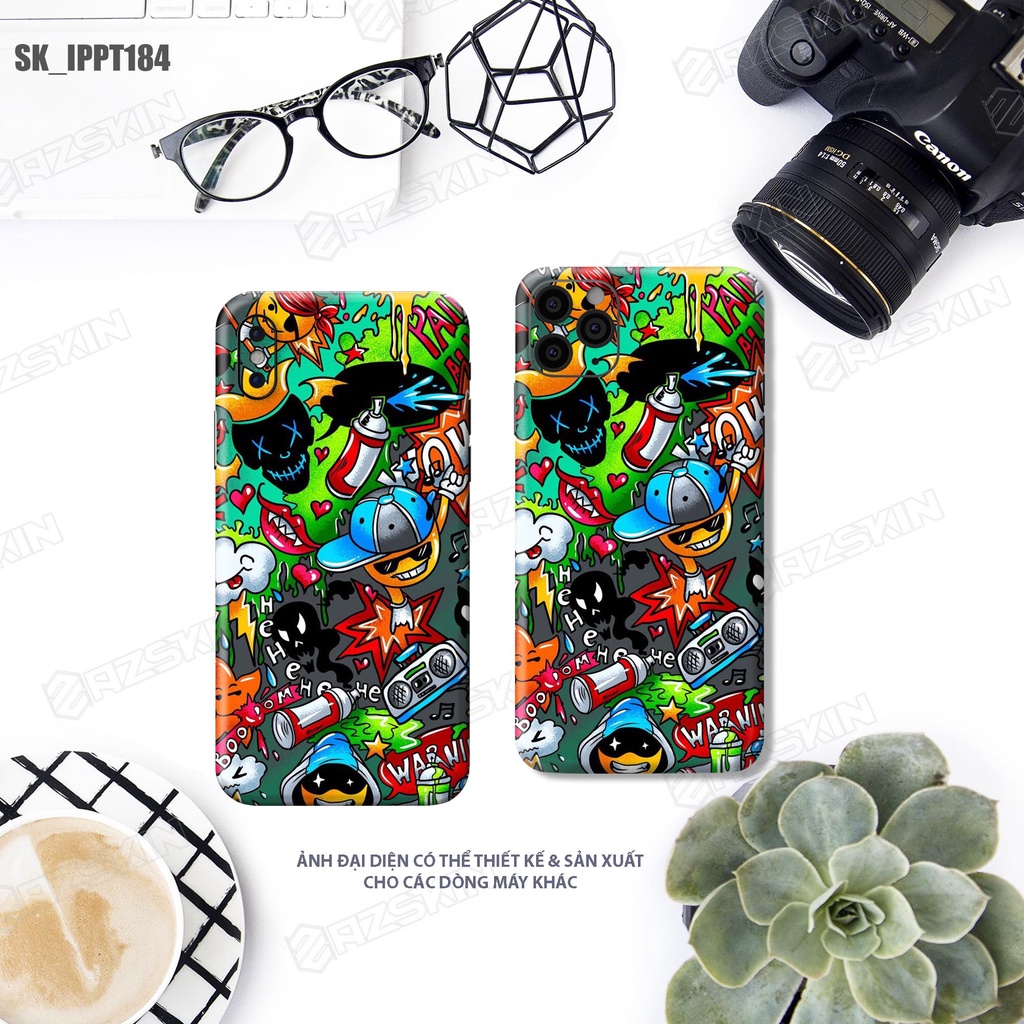 Miếng Dán Skin IPhone 7/14 Pro Max  In Hình Vui Nhộn |SK_IPPT184| Chất Liệu Chính Hãng, Bền Màu, Dán Full Lưng Viền