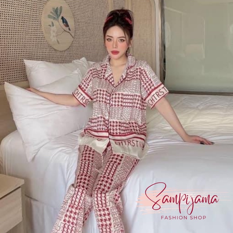 Đồ ngủ nữ coc tay quần dài, bộ mặc nhà, thời trang nữ, Sam pijama