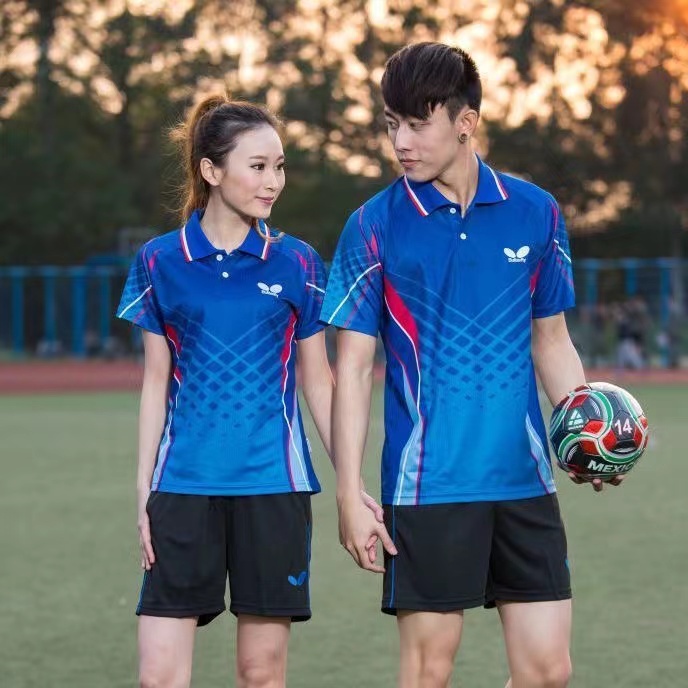 Áo Thun Tay Ngắn Thoáng Khí Nhanh Khô In Họa Tiết Bươm Bướm Thời Trang Mùa Hè Cho Nam Và Nữ