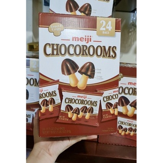 [HÀNG_CHUẨN] Bánh Nấm Socola Meiji của Mỹ 24 gói 510g