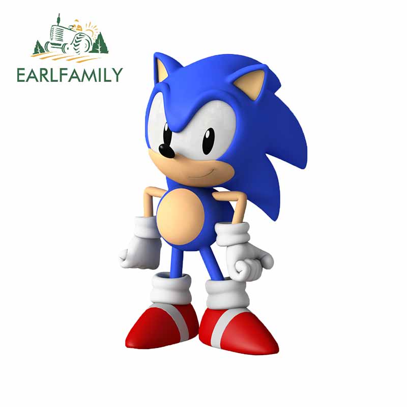 Đề Can Dán Trang Trí Xe Hơi / Tải sonic the hedgehog 13cm x 8.2cm Chống Thấm Nước Chống Trầy Xước diy