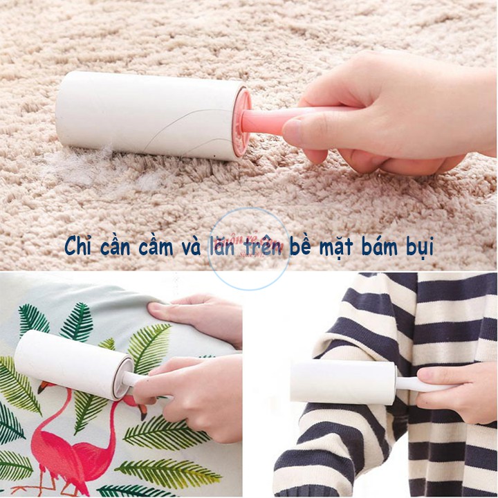 Cây lăn bụi mini cầm tay tiện dụng 01109