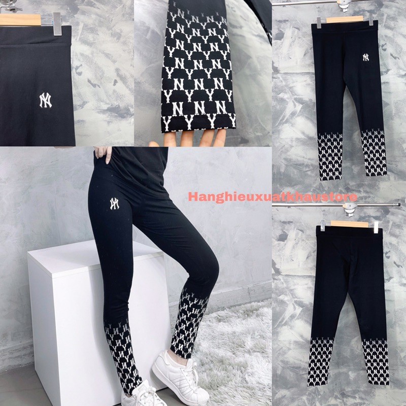 Quần Legging dài cho nữ mix cùng áo