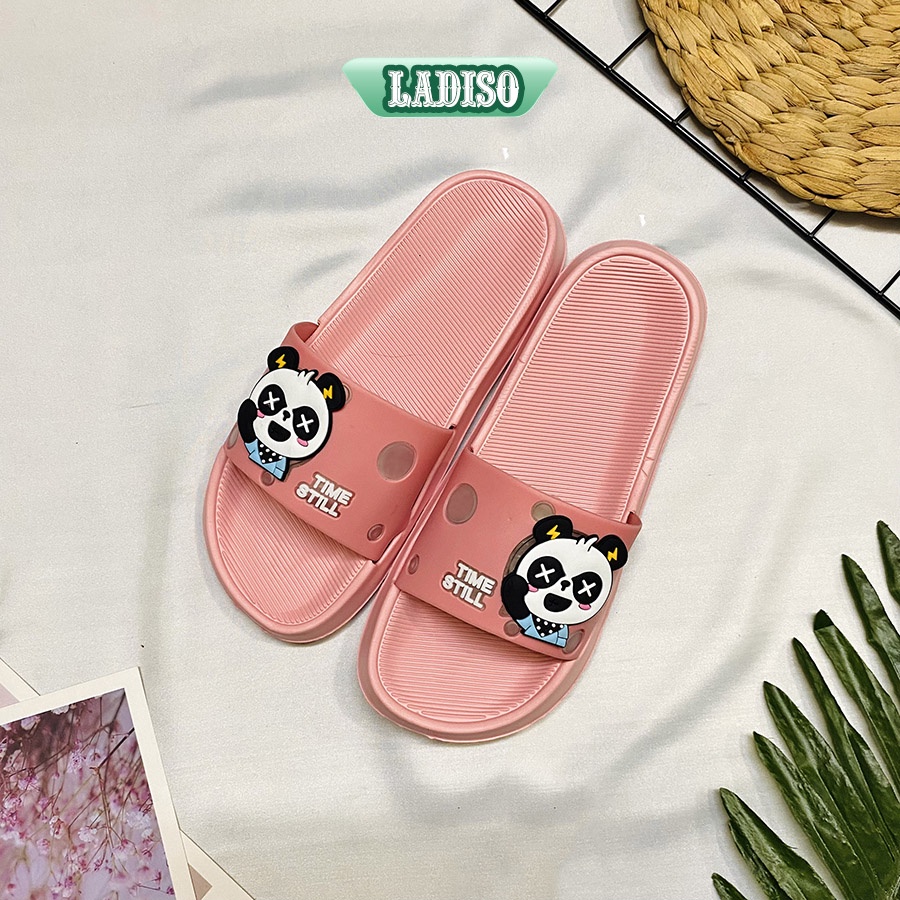 Dép nữ quai ngang hình gấy siêu dễ thương chất liệu cao cấp siêu nhẹ cực kì êm chân LADISO TT401