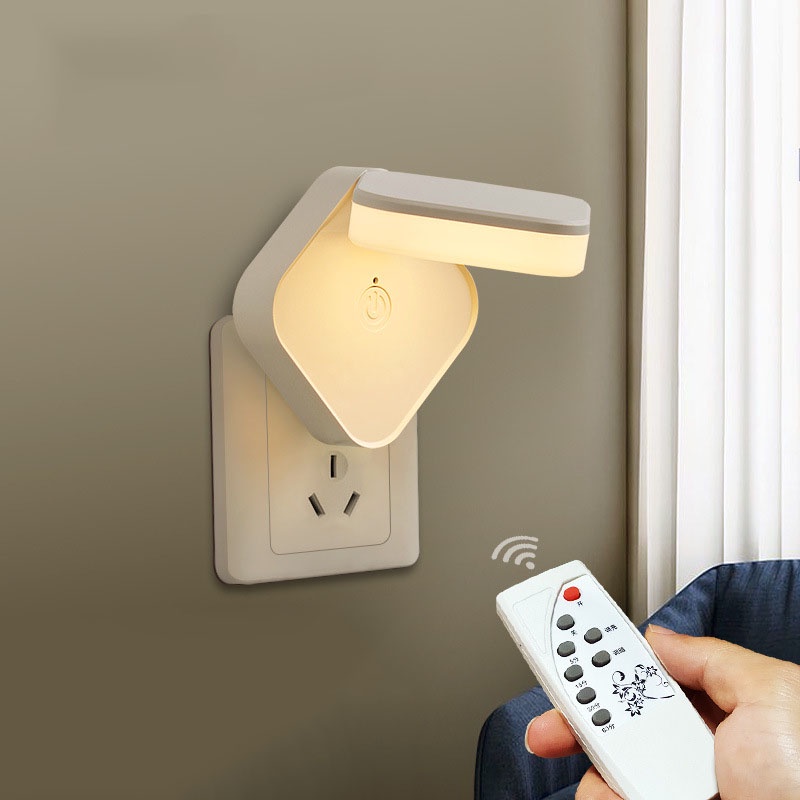Đèn Ngủ Điều Khiển Từ Xa - Tăng Giảm Ánh Sáng Tiện Lợi DN05