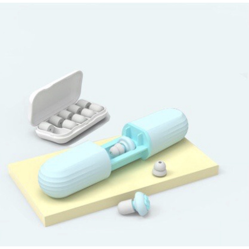 Nút bịt tai chống ồn cách âm IMEBOBO, bịt tai cách âm, giảm tiếng ồn, giảm tiếng ngủ ngáy - công nghệ IDEA Foam mới nhất