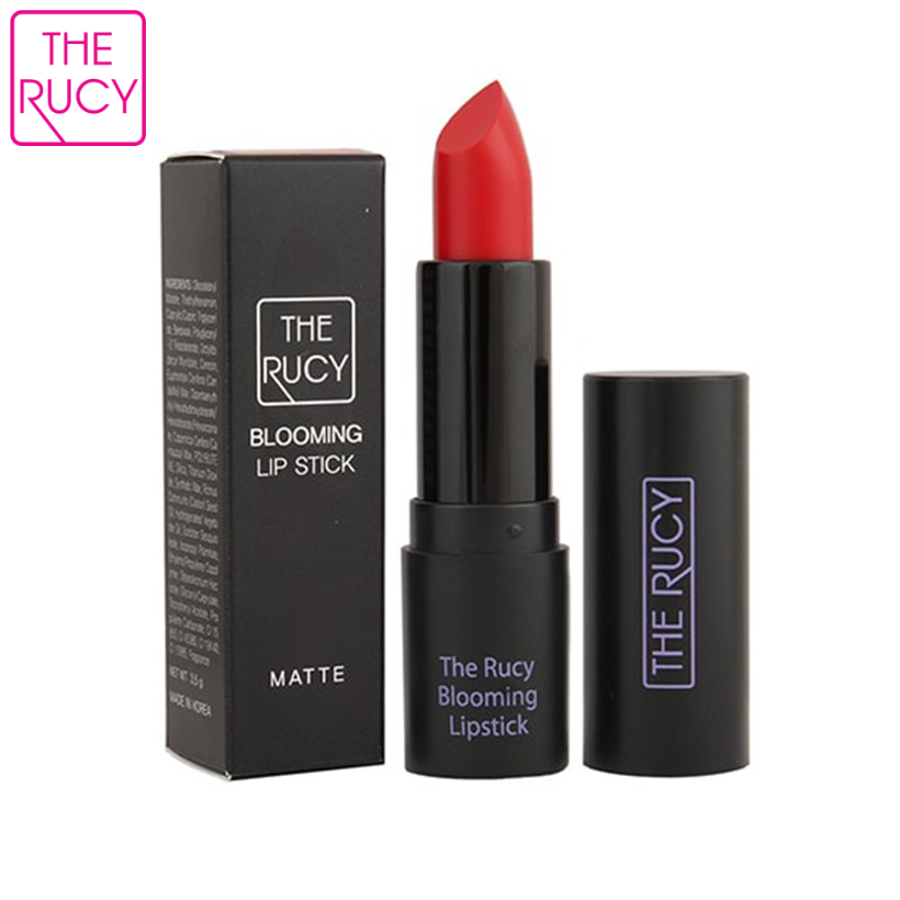 Bộ sản phẩm phấn má hồng The Rucy màu 2 6g và Son lì Blooming The Rucy màu 1 3.5g
