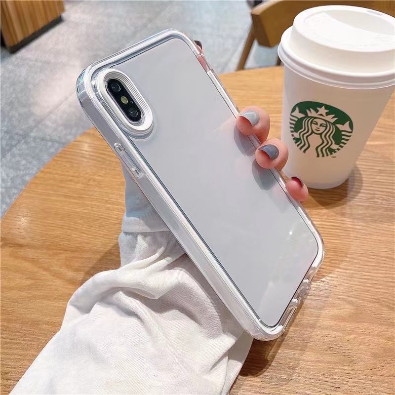 Ốp Điện Thoại HP Màu Trong Suốt Chống Rơi 3 Trong 1 Cho iPhone 7 Plus 8 Plus 6 6s Plus X XS MAX XR