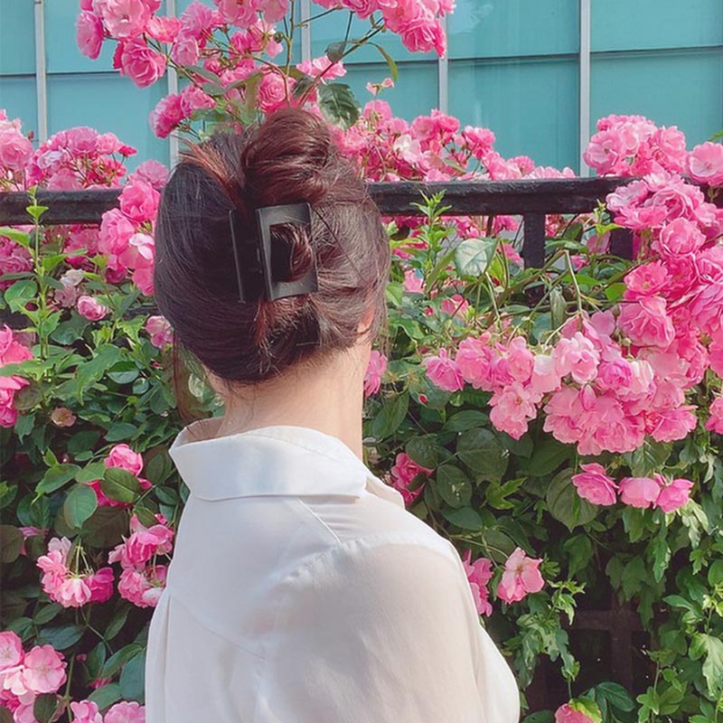 Kẹp Càng Cua Bằng Nhựa Thiết Kế Thời Trang Cho Nữ