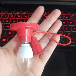 Đui đèn dành cho đèn bàn thờ bóng trái ớt