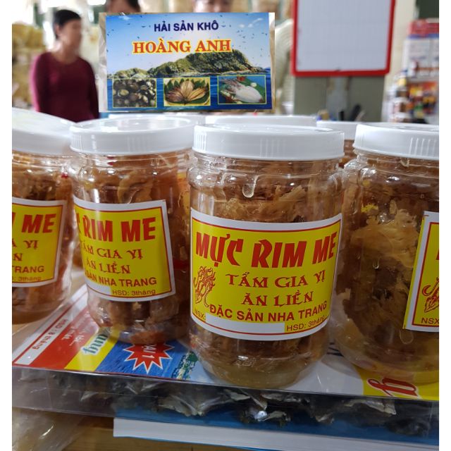 Hũ Mực Rim Me 200Gr