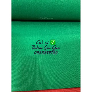 thảm nỉ đỏ đô sọc  khổ 2m x 0,5m