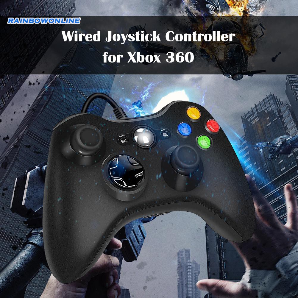 Tay Cầm Chơi Game Có Dây Chuyên Nghiệp Cho Xbox 360 Windows 10 8.1 8 7