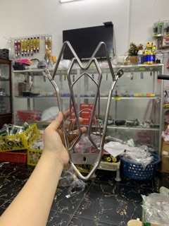 Baga giữa inox cho xe Sonic