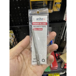 🇩🇪Wiha - Germany🇩🇪 Mũi vít hoa thị có lỗ dài 90mm Wiha Power Bits