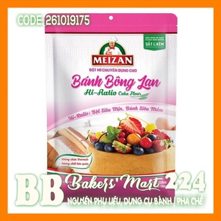 Bột mì làm bánh bông lan số 8 hiệu meizan - gói 1kg