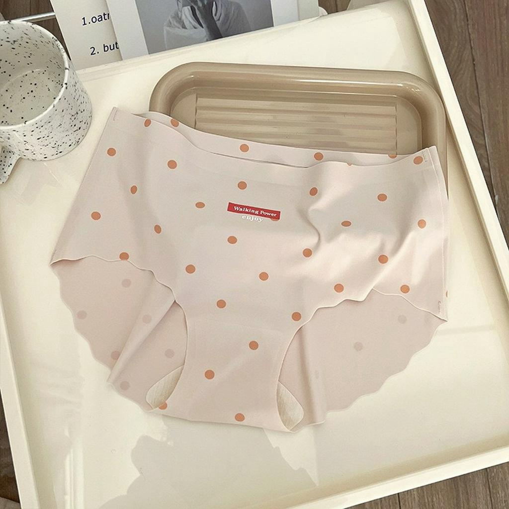 Combo 5 Quần Lót Su Chấm Bi Không Viền Không Đường May Dáng Ôm Full Mông Nâng Đẩy Vòng 3 Q63