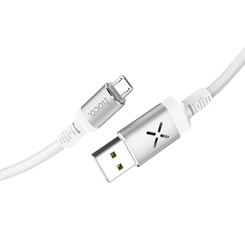 Cáp Sạc Nhanh Hoco U63 MICRO USB Cho Android Có Cảm Led Cảm Biến Âm Thanh - BH 1 Năm - Hưng Long PC