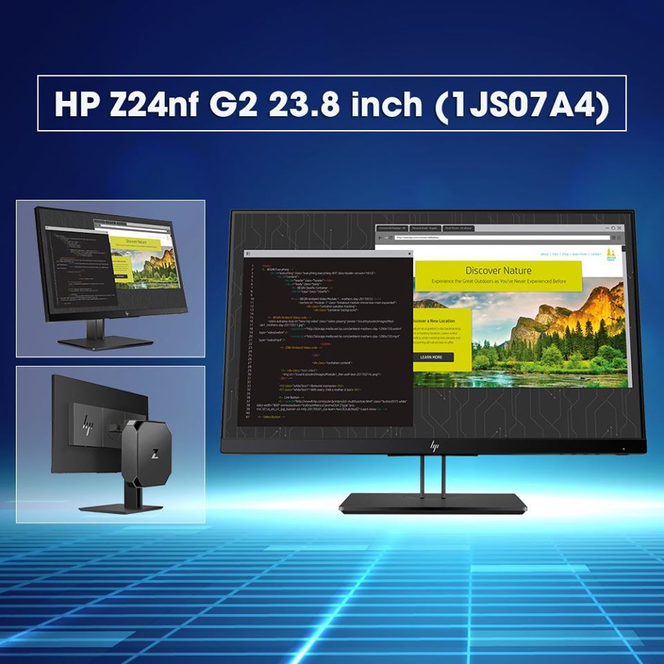 Màn hình máy tính HP Z24nf G2 23.8 inch (1JS07A4) - Hàng Chính Hãng | BigBuy360 - bigbuy360.vn