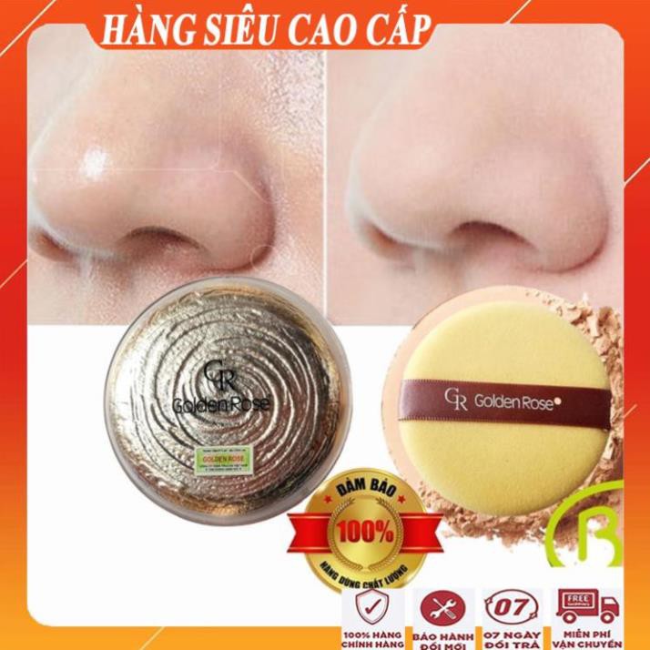 [ FreeShip - HÀNG SIÊU CAO CẤP ] Phấn phủ kiềm dầu siêu mịn siêu đẹp đa năng cao cấp/ Phấn phủ nén tốt golden rose