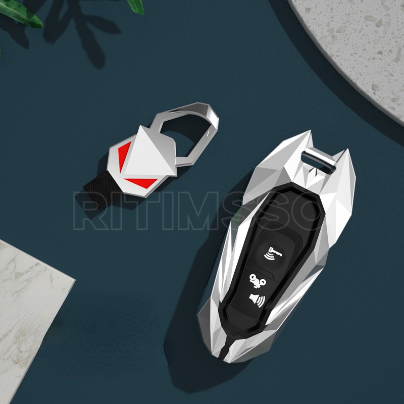 Vỏ Bọc Chìa Khóa Điều Khiển Từ Xa 3 Nút Bằng Hợp Kim Cho HONDA PCX160 VISION SH350 PCX 160