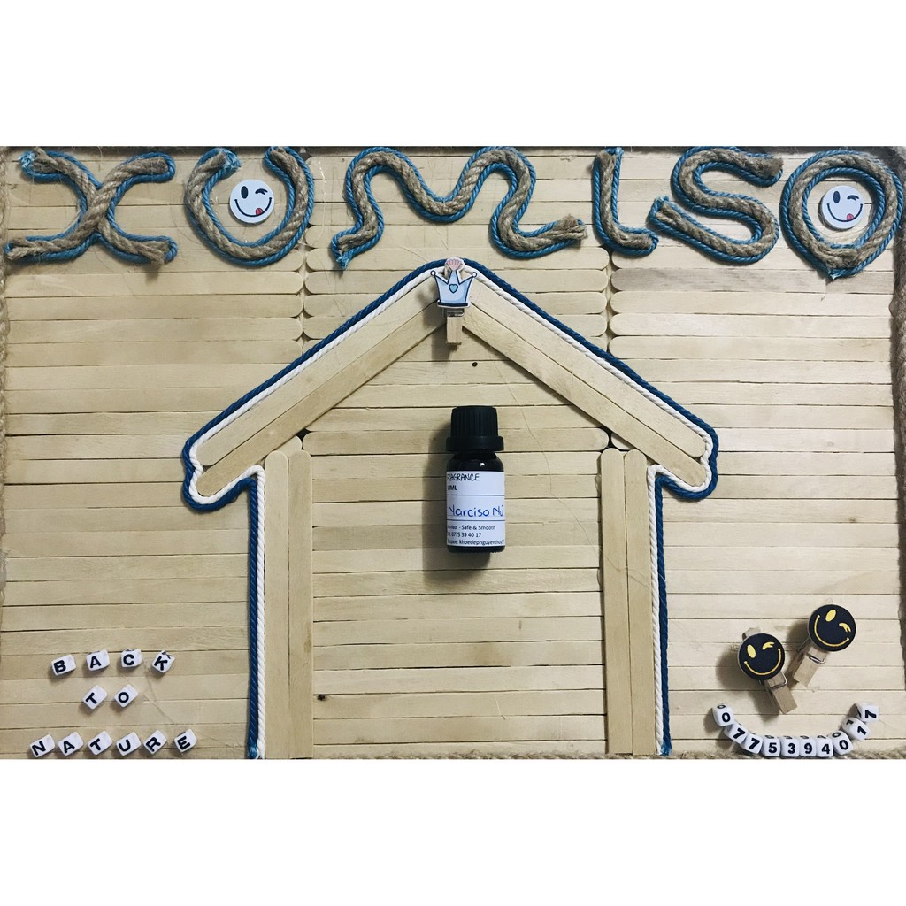 Hương Narciso nữ - Hương liệu nước hoa - Hương liệu mỹ phẩm - Xumiso 5mL/ 10mL