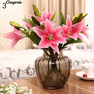 Nhánh hoa lyly gỉa trang trí tiệc