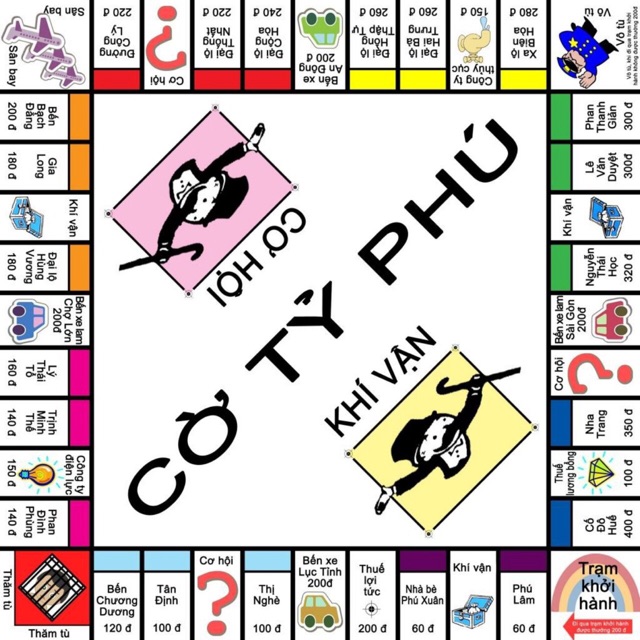 BỘ CỜ TỶ PHÚ CÓ BÀN