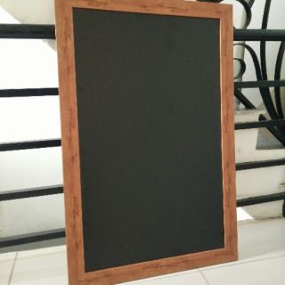 Bảng đen menu 60*80 treo tường tặng bảng treo cửa mini