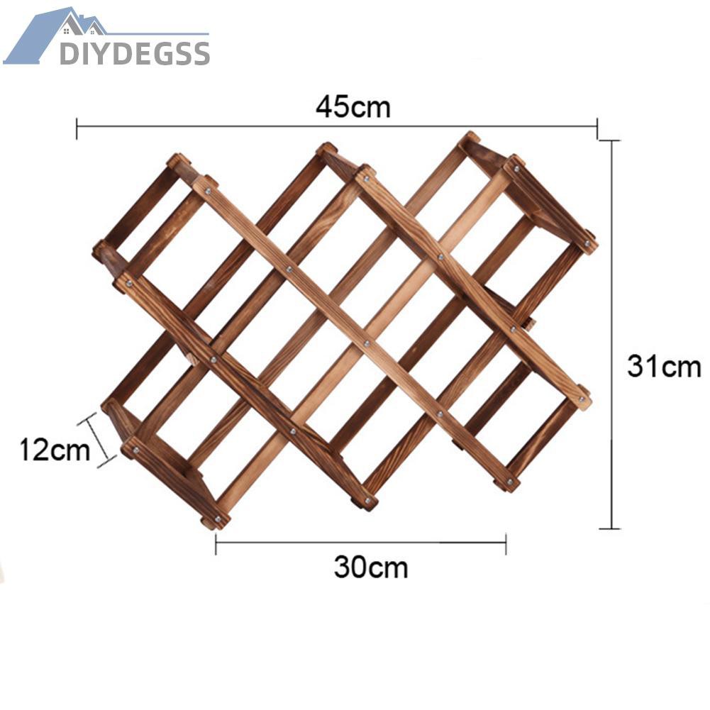 Giá Gỗ Để Chai Rượu Vang 12.2-10 Cái