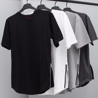 Áo Thun Longtee Basic Zip Eo Unisex